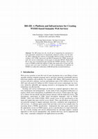 Research paper thumbnail of IRS-III: A platform and infrastructure for creating WSMO-based semantic web services