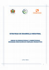 Research paper thumbnail of ESTRATEGIA DE DESARROLLO INDUSTRIAL