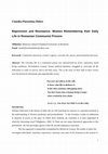 Research paper thumbnail of «Repression and Resistance. Women Remembering their Daily Life in Romanian Communist Prisons», Martor, no. 17, 2012: 39-50.