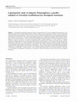 Research paper thumbnail of A phylogenetic study of subgenus Polypompholyx: a parallel radiation of Utricularia (Lentibulariaceae) throughout Australasia