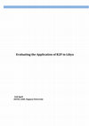 Research paper thumbnail of Evaluating the Application of R2P in Libya 