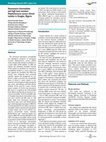 Research paper thumbnail of Vancomycin intermediate and and high level resistant Staphylococcus aureus clinical isolates in Osogbo, Nigeria