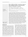 Research paper thumbnail of Role of GlnB and GlnK in ammonium control of both nitrogenase systems in the phototrophic bacterium Rhodobacter capsulatus