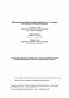 Research paper thumbnail of Risk perception and chicken consumption in the avian flu age -� a consumer behaviour study on food safety information