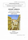 Research paper thumbnail of Cours Projet Urbain Master 1 acad. Urbanisme A BOUCHAREB