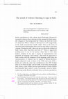 Research paper thumbnail of The Sound of Violence: Listening to Rape in Sade