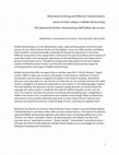 Research paper thumbnail of Alternative Archiving and Affective Transformations:  Queer of Color critique in "Mobile Homecoming:  The Experiential Archive: Documenting LGBTQ Black Life as Love"