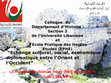 Research paper thumbnail of 29/11/2013: Conférence sur “Evolution du château Smar Jbeil et son rôle” dans le  colloque “Echange culturel, social, économique et diplomatique entre l’Orient et l’Occident”; Département d’Histoire – S. 2 de l’Université Libanaise et l’Ecole Pratique des Hautes Etudes - UL- Fanar-Liban