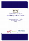 Research paper thumbnail of Participation for What: Social Change or Social Control?