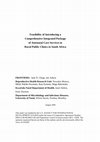 Research paper thumbnail of Feasibility of Introducing a Comprehensive Integrated Package of Antenatal Care Services in Rural Public Clinics in South Africa