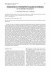 Research paper thumbnail of PHARMACOKINETICS AND BIODISTRIBUTION STUDIES OF DOXORUBICIN LOADED POLY(BUTYL CYANOACRYLATE) NANOPARTICLES SYNTHESIZED BY TWO DIFFERENT TECHNIQUES