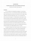 Research paper thumbnail of  Negotiating Capacity: Legally Constructed Entitlements and Protection (Rioux, M., Gilmour, J. & Angel-Cabo, N  (2013)).