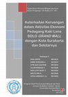 Research paper thumbnail of Keterkaitan Keruangan dalam Aktivitas Ekonomi PKL Solo Grand Mall 