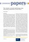 Research paper thumbnail of Grätz, Tilo 2013.  The »frontier« revisited: gold mining camps and mining communities in West Africa. ZMO Working Papers  No. 10 