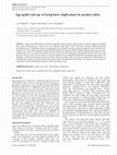 Research paper thumbnail of Egg quality and age of laying hens: implications for product safety