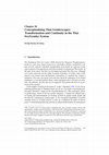 Research paper thumbnail of Conceptualizing Thai Genderscapes: Transformation and Continuity in the Thai Sex/Gender System