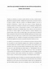 Research paper thumbnail of Una Etica que aparece en medio de una Estetica en relación al animal (no) humano