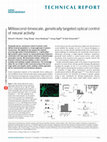 Research paper thumbnail of Millisecond-timescale, genetically targeted optical control of neural activity