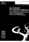 Research paper thumbnail of Bermudez, A. & Jaramillo, R. (2000) El Análisis de Dilemas Morales: Una Estrategia para el Desarrollo de la Autonomía MoralPedagógica 