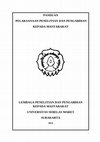 Research paper thumbnail of i PANDUAN PELAKSANAAN PENELITIAN DAN PENGABDIAN KEPADA MASYARAKAT LEMBAGA PENELITIAN DAN PENGABDIAN KEPADA MASYARAKAT UNIVERSITAS SEBELAS MARET SURAKARTA 2014