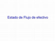 Research paper thumbnail of Estado de Flujo de efectivo