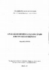 Research paper thumbnail of A.M.S.Bettencourt (1999). A paisagem e o homem na bacia do Cávado durante o II e o I milénios AC. Braga: Universidade do Minho. Vol. 1