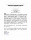 Research paper thumbnail of Have labour market reforms at the turn of the mille nnium changed job durations of the new entrants