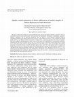 Research paper thumbnail of Quality control parameters to detect adulteration of market samples of Indian Manjistha by Irani Manjistha. Indian Journal of Traditional Knowledge. 2014; 13(2):331-4 [ISSN: 0975-1068; Thomson Reuters Impact Factor®: 0.492; h-index: 9; A journal of CSIR-NISCAIR].