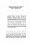 Research paper thumbnail of Nilai Religi dan Pendidikan Pada Antologi "Tadarus" Karya A. Musthofa Bisri