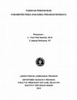 Research paper thumbnail of PENGUKURAN  PARAMETER FISIKA DAN KIMIA PERAIRAN BUDIDAYA