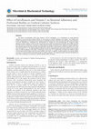 Research paper thumbnail of Microbial & Biochemical Technology Effect of Levofloxacin and Vitamin C on Bacterial Adherence and Preformed Biofilm on Urethral Catheter Surfaces