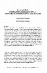 Research paper thumbnail of EL ANÁLISIS DE TEXTOS LITERARIOS EN L2: APROXIMACIÓN DIDÁCTICA A DUBLINERS