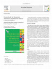 Research paper thumbnail of Prevención de las alteraciones alimentarias: fundamentos teóricos y recursos prácticos