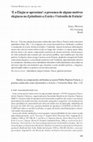 Research paper thumbnail of Erika Werner, " "E a Elegia se aproxima : a presença de alguns motivos elegíacos no Epitalâmio a Estela e Violentila de Estácio", Classica XXIV (2011), 129-137.