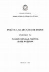 Research paper thumbnail of POLÍTICA AO ALCANCE DE TODOS