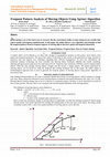 Research paper thumbnail of Frequent Pattern Analysis of Moving Objects Using Apriori Algorithm