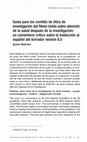 Research paper thumbnail of Guías para los comités de ética de investigación del Reino Unido sobre atención de la salud después de la investigación: un comentario crítico sobre la traducción al español del borrador versión 8.0