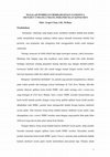 Research paper thumbnail of MASALAH PEMBELIAN BERHADIAH DAN SANKSINYA  MENURUT HUKUM PERLINDUNGAN KONSUMEN 