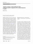 Research paper thumbnail of Animals on Drugs: Understanding the Role of Pharmaceutical Companies in the Animal-Industrial Complex