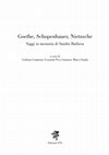 Research paper thumbnail of Il Genio tiranno e il Rivoluzionario. L'incontro tra Ernest Renan e Arthur Schopenhauer, Goethe, Schopenhauer, Nietzsche. Saggi in memoria di Sandro Barbera, a cura di G. Campioni, L. Pica Ciamarra, M. Segala, Pisa, ETS, 2012, pp. 541-573