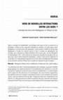 Research paper thumbnail of Vers de nouvelles interactions entre les Suds: l'exemple des liens entre Madagascar et l'Afrique du Sud