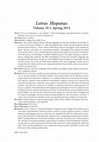 Research paper thumbnail of "No es un fantasma; es un espíritu:" Visual Technology and Spectropoetics in Eliseo Subiela's No te mueras sin decirme adónde vas