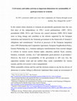 Research paper thumbnail of Civil society and online activism: Armenia's case