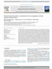 Research paper thumbnail of The food waste hierarchy as a framework for the management of food surplus and food waste