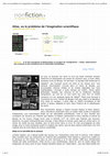 Research paper thumbnail of Atlas, ou le problème de l'imagination scientifique (Objectivité, Lorraine Daston & Peter Galison ; Atlas, Georges Didi-Huberman)