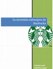 Research paper thumbnail of Ensayo sobre Starbucks