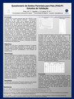 Research paper thumbnail of Pires, M., Hipolito, J. & Jesus, S.N.(2011). Questionário de Estilos Parentais para Pais (PAQ.-P) - Estudos de Validação, Poster apresentado na XV Conferência Internacional Avaliação Psicológica: Formas e Contextos, Julho, 2011