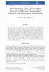 Research paper thumbnail of Does economic crisis always harm international migrants? Longitudinal evidence from Ecuadorians in Barcelona