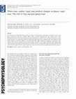 Research paper thumbnail of When tonic cardiac vagal tone predicts changes in phasic vagal tone: The role of fear and perceptual load