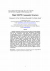 Research paper thumbnail of Flight MH370 Community Structure